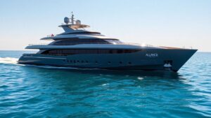 Alliance yacht sailing on the ocean