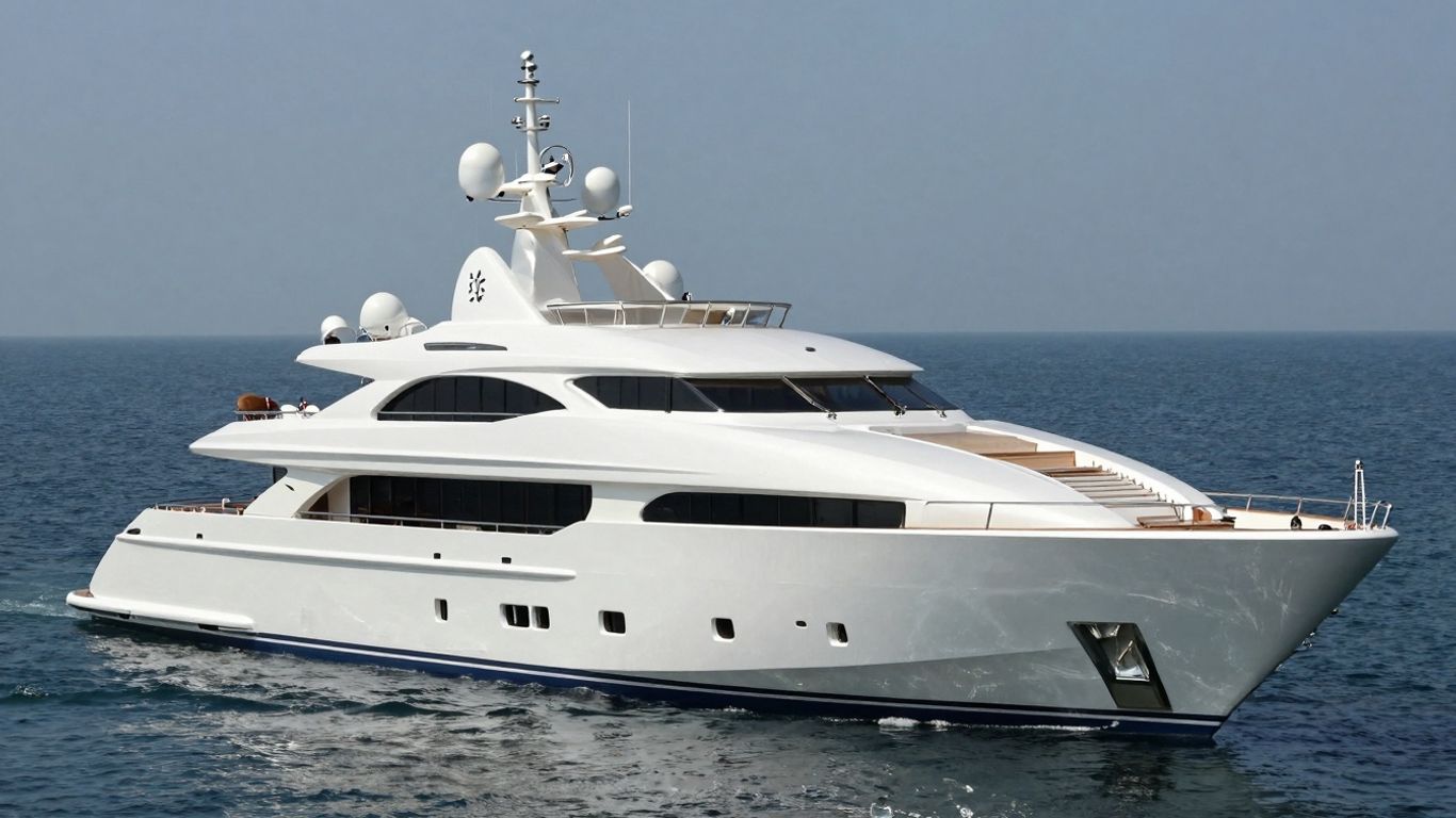 The History Supreme yacht, a symbol of ultimate luxury.