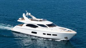 Aspen Alternative yacht sailing on blue water.