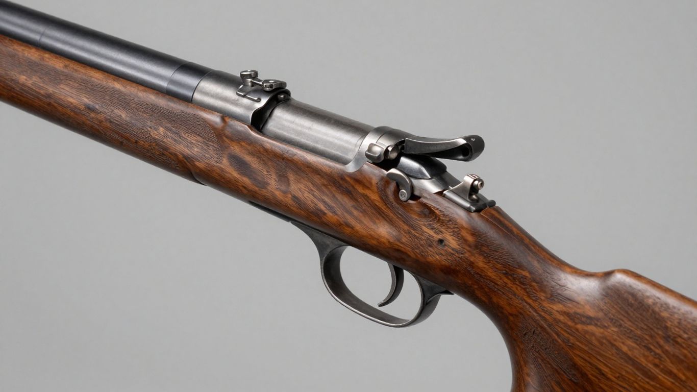 Springfield 87M rifle, detailed view