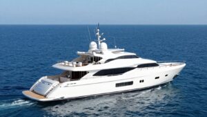 KERI LEE III yacht sailing on a sunny day.