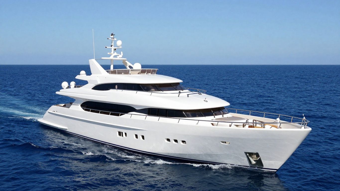 Below Deck Down Under yacht sailing on the ocean